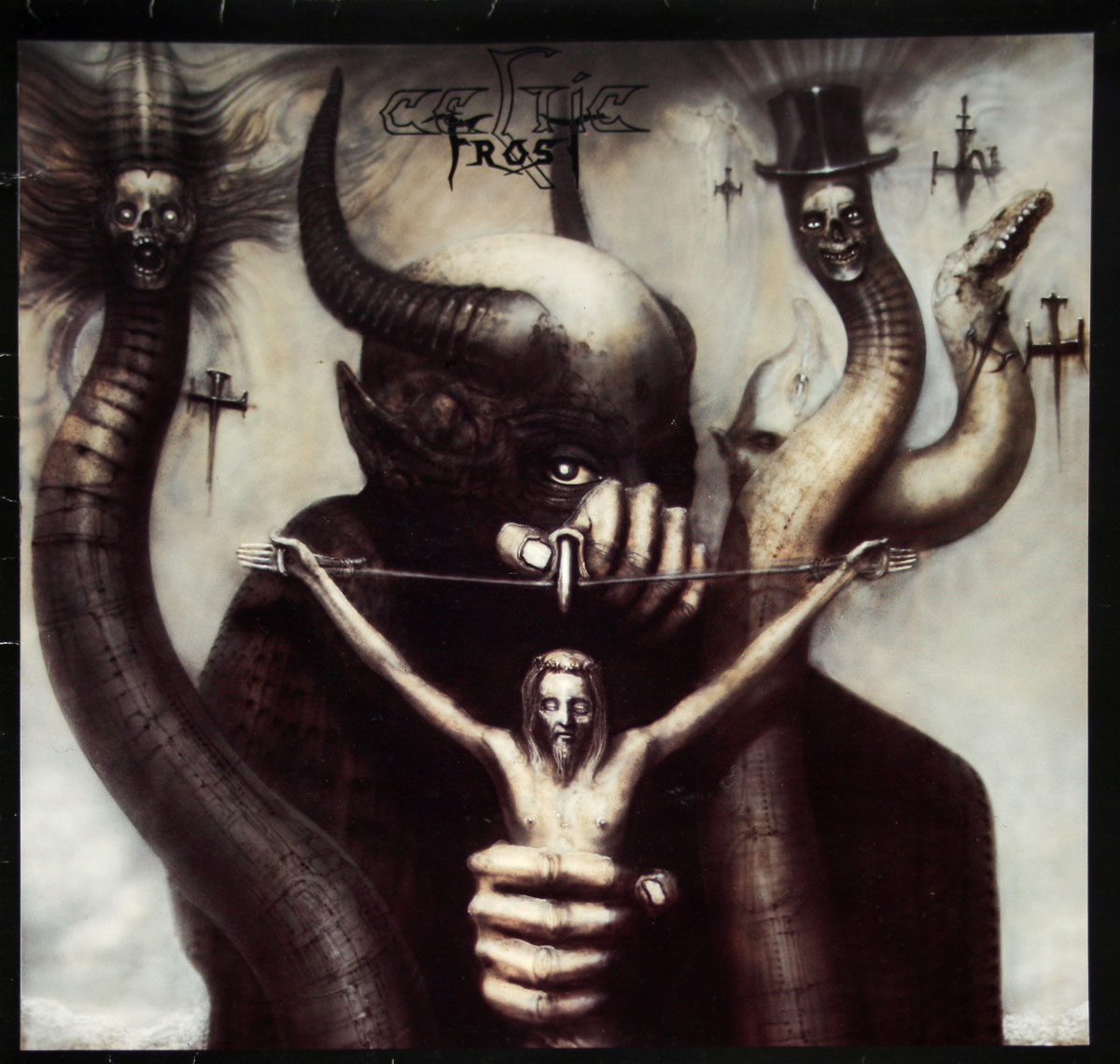Celtic Frost To Mega Therion (2 x Silver Vinyl 180g + Booklet & Poster)