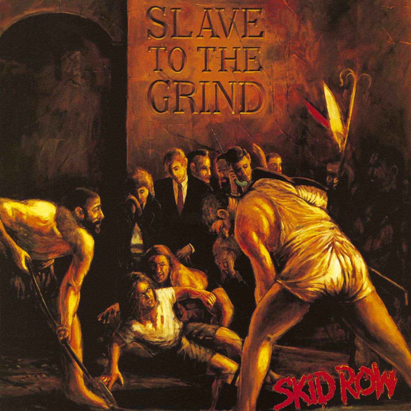 Skid Row – Slave To The Grind (180g Orange & Black Splatter Vinyl – Gatefold)