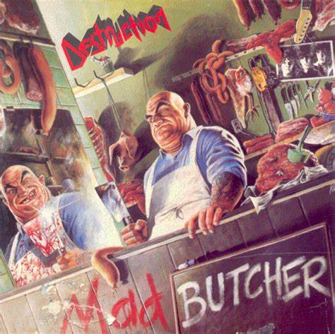 Destruction – Mad Butcher (Mixed Splatter Vinyl – Green, Red, White #548)
