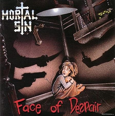 Mortal Sin – Face Of Despair (180g Yellow-Gold Black Splatter Vinyl)