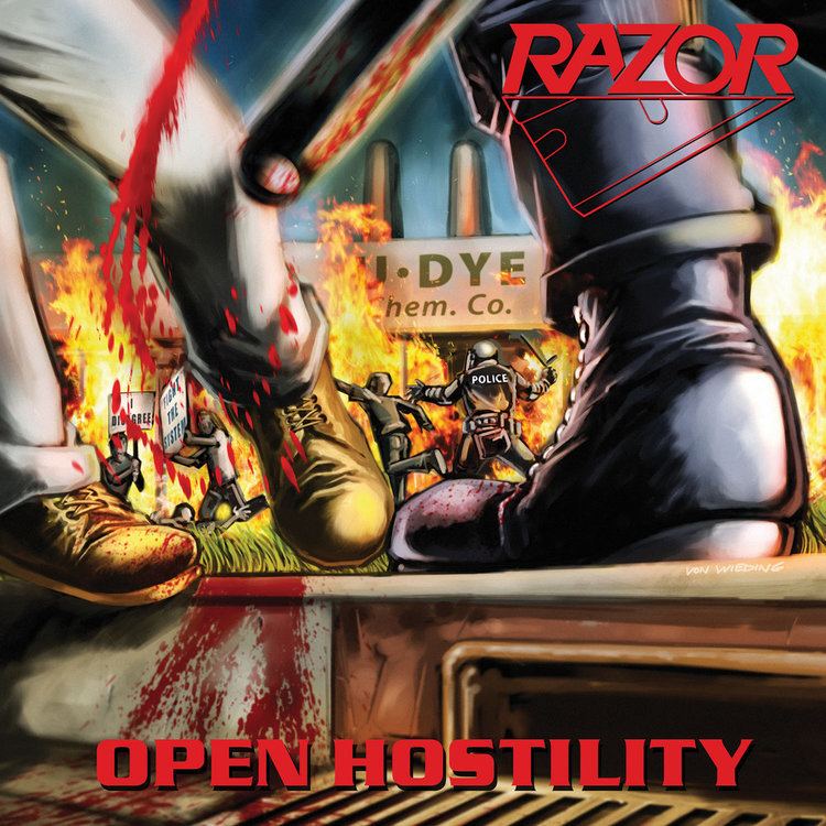 Razor – Open Hostility – Black Vinyl