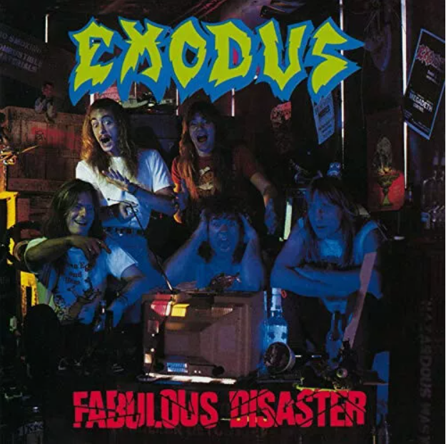 Exodus – Fabulous Disaster (2xLP Green Splatter Vinyl) Sealed