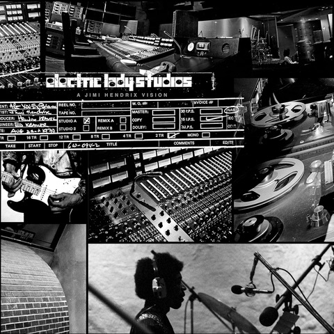 Jimi Hendrix – Electric Lady Studios Box Set – A Jimi Hendrix Vision (5xLP Set + Booklet & Blu Ray DVD)
