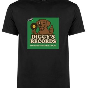Mens L Diggy's Records New Style - Gildan Shirt