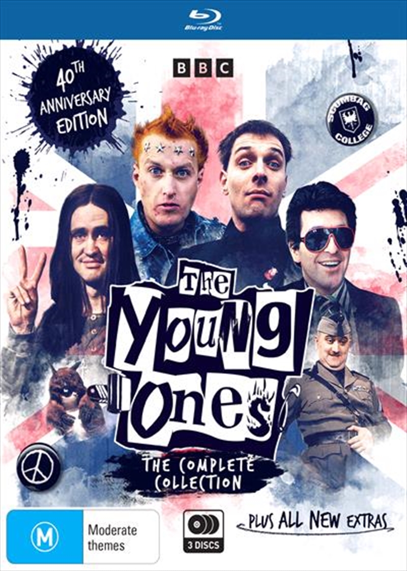 The Young Ones – The Complete Collection Blu Ray 40th Anniversary Edition – Rated M
