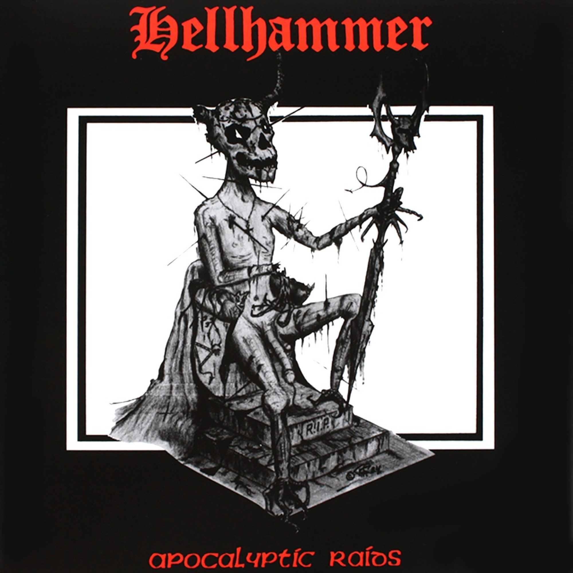 HELLHAMMER – APOCALYPTIC RAIDS (Gatefold/Red Vinyl + Booklet)